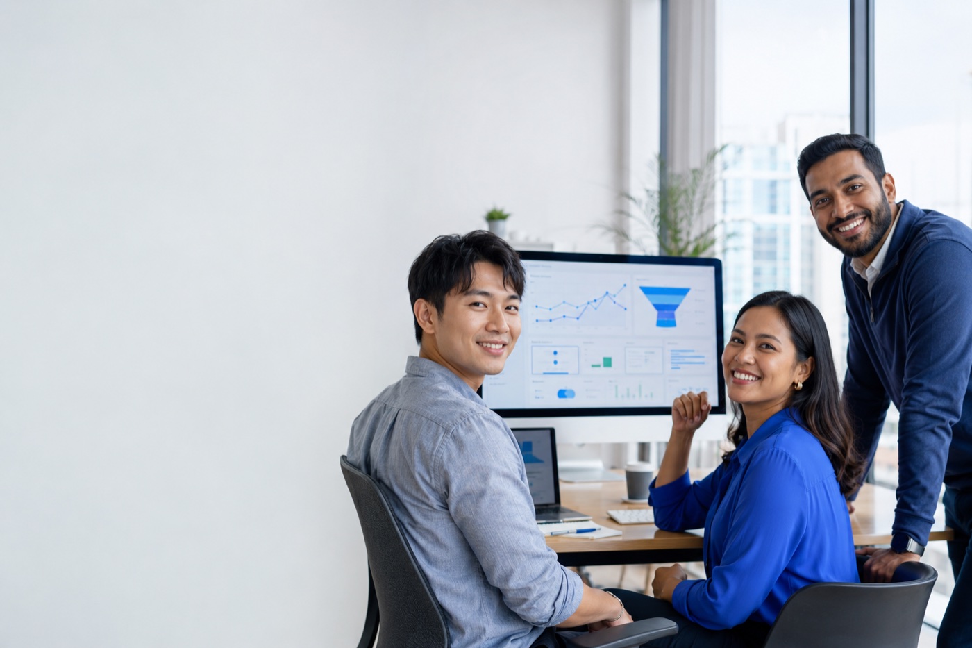 The Light Nova customer engineering team ready to welcome your project