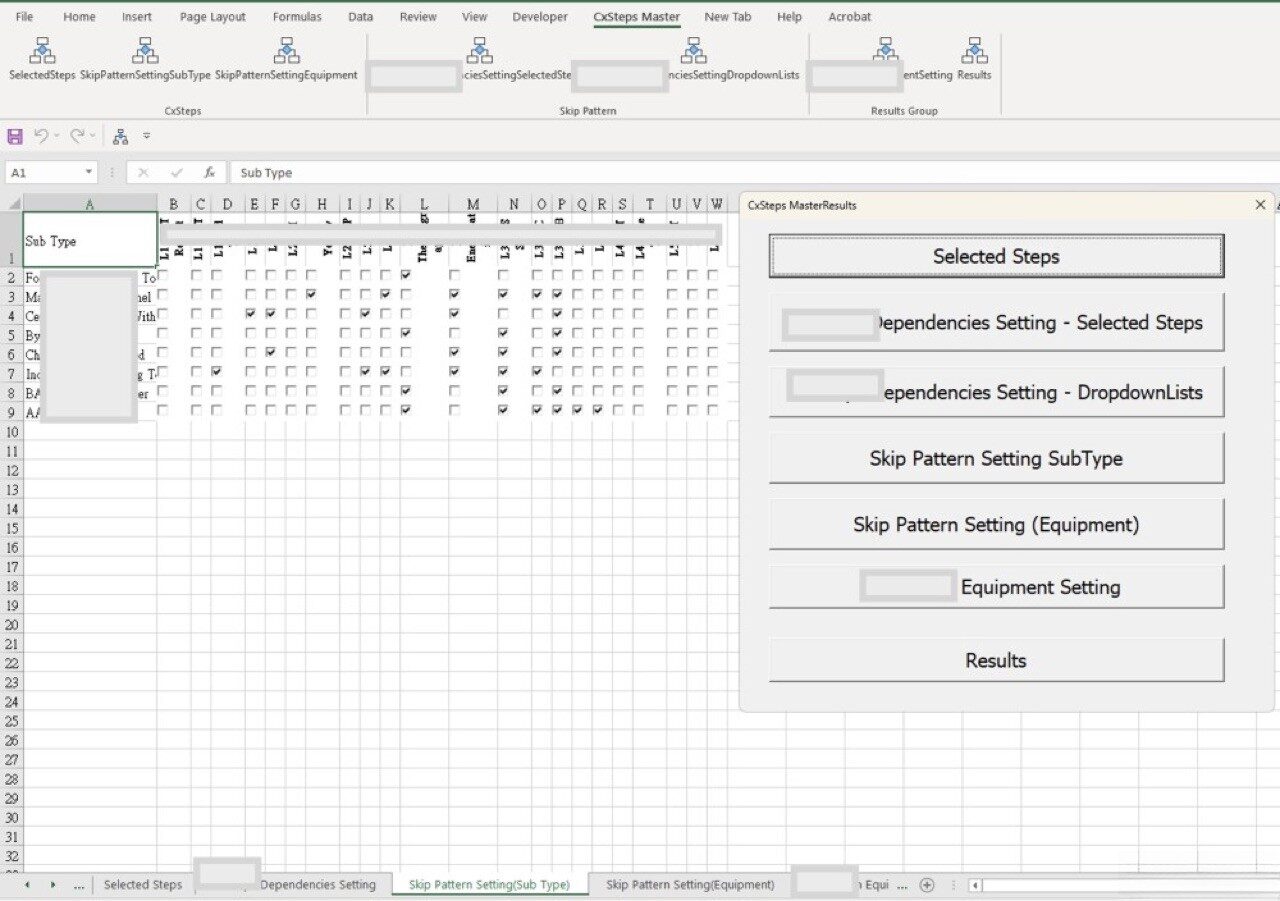 Spreadsheet Development — Google Sheets / Excel VBA — demo screenshot